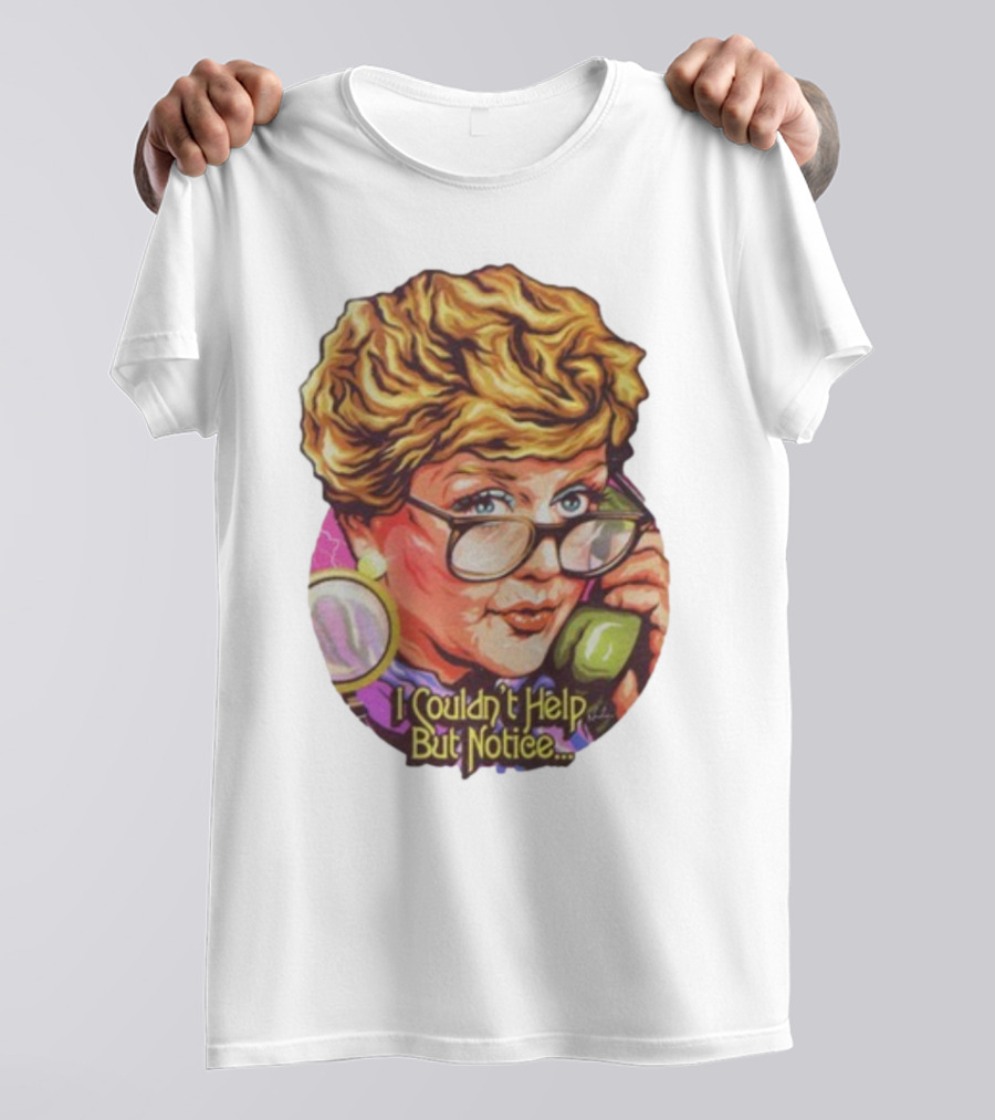 I Couldn't Help But Notice Retro Telephone Conversation T-Shirt