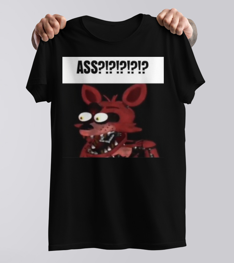 ASS Foxy FNAF Reaction Face T-Shirt