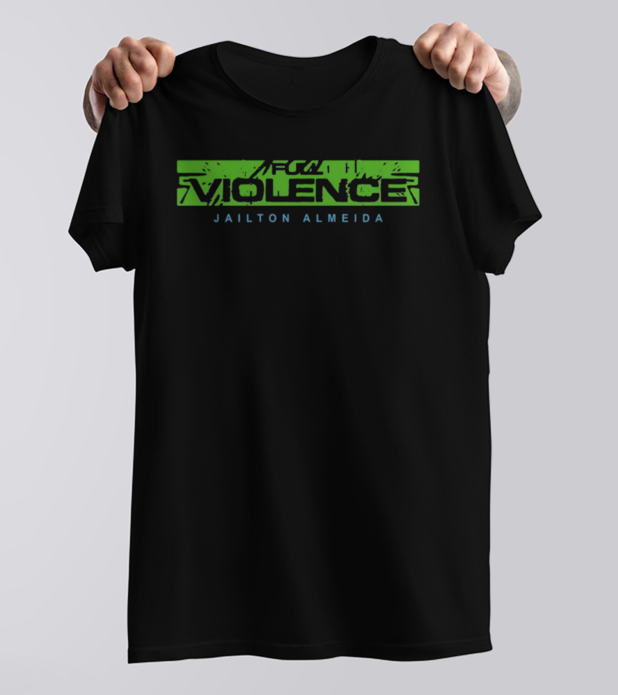 Full Violence Jailton Almeida Anime Malhadinho T-Shirt