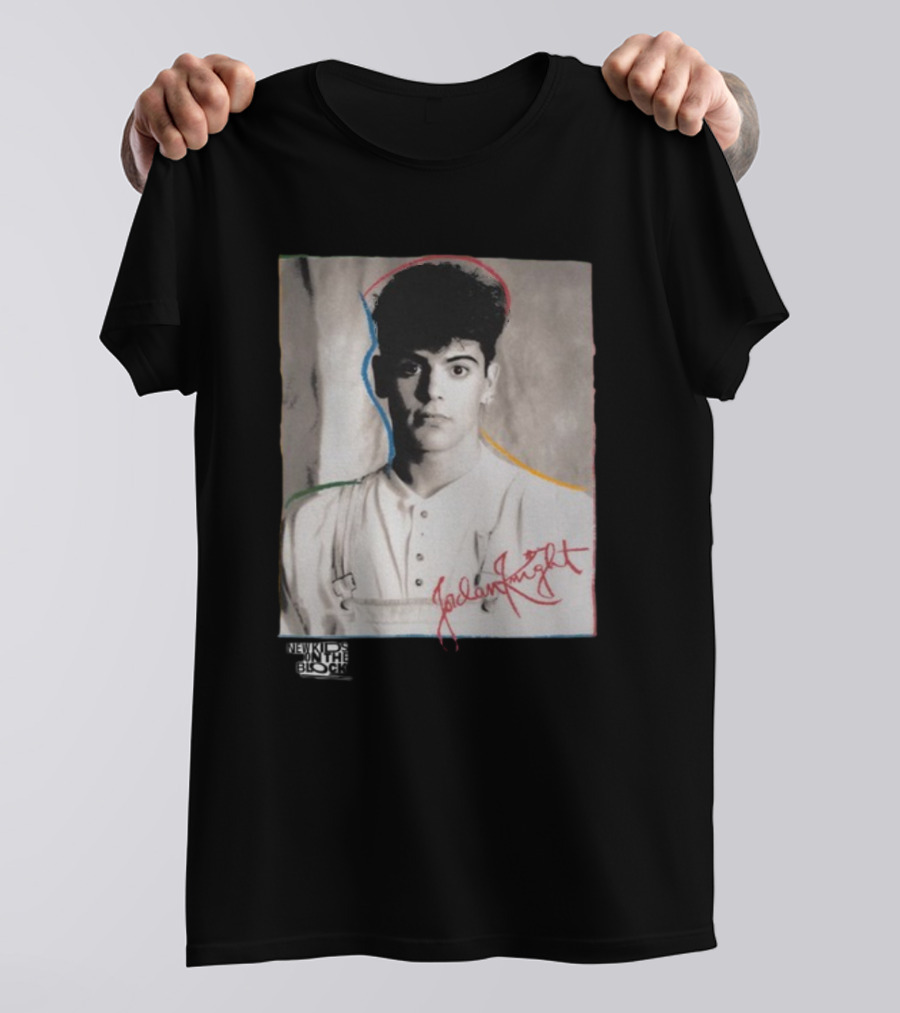 Jordan Knight Vintage Photo New Kids On The Block T-Shirt