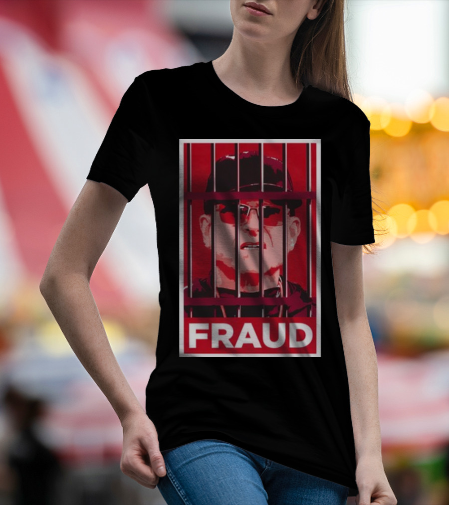 Nebraska Fraud Bars Red T-Shirt