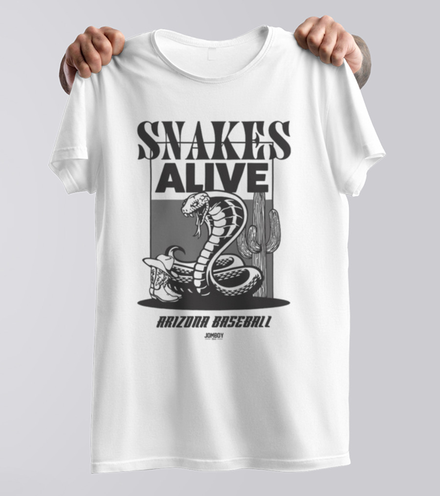 Snakes Alive Arizona Baseball T-Shirt