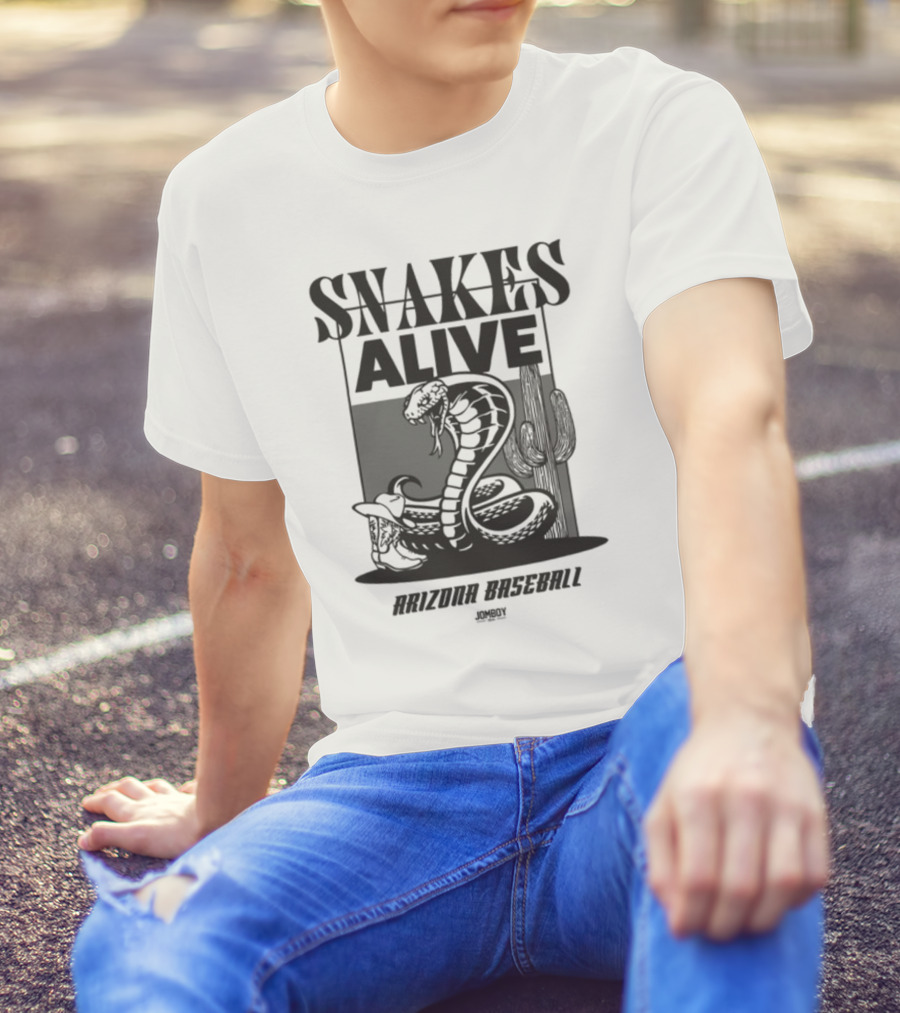 Snakes Alive Arizona Baseball T-Shirt