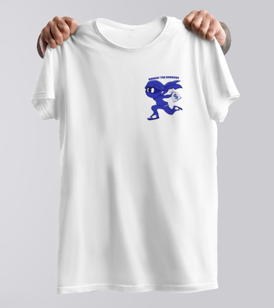 Bigdawgbanna Sneaky Ninja Robbin' The Robbers T-Shirt