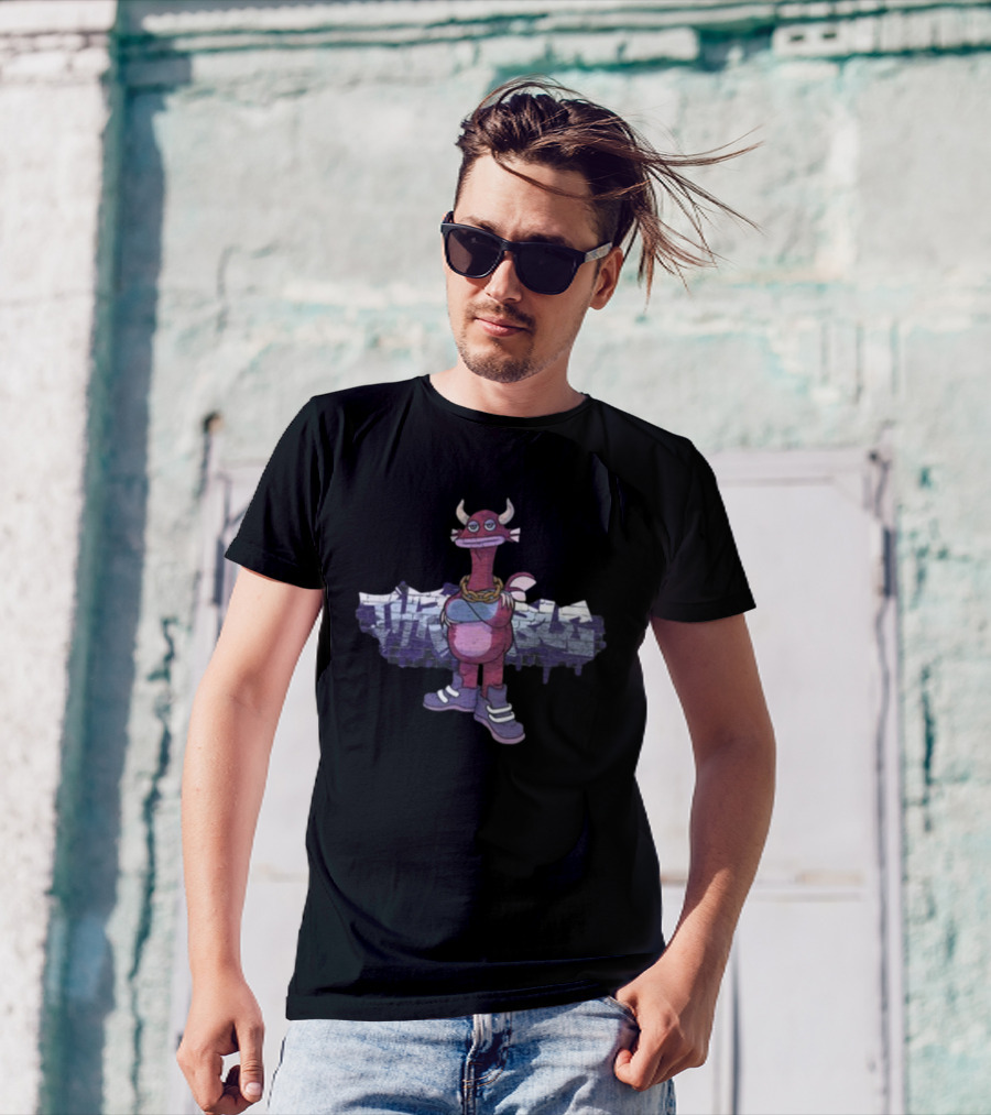 Thrumble My Singing Monsters Graffiti Character T-Shirt