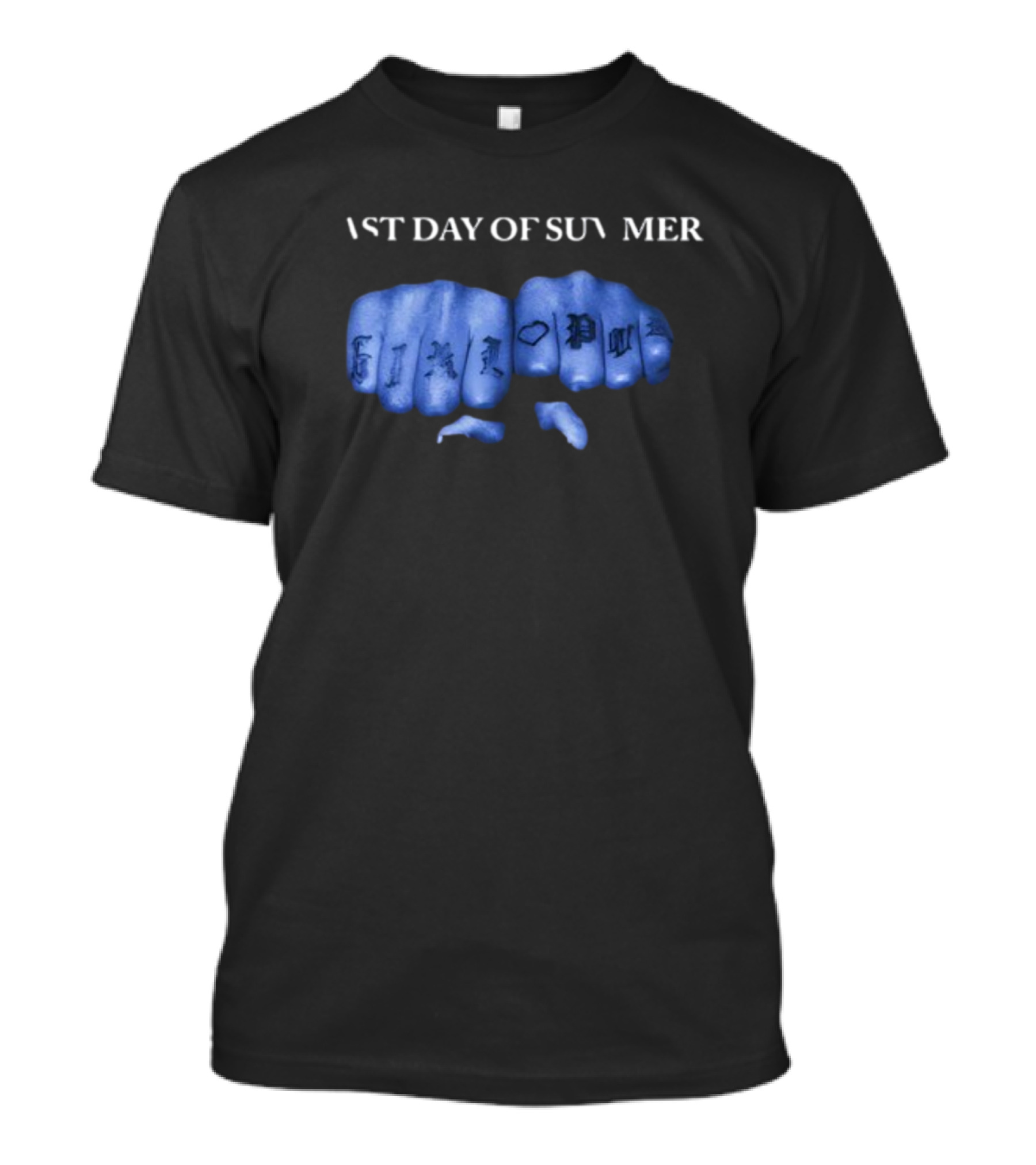 Summerwalker Last Day Of Summer Girl Power Knuckles Anniversary T-Shirt
