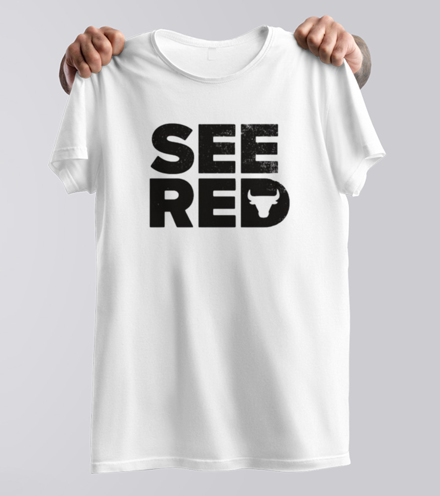 See Red Bulls Logo Emblem T-Shirt