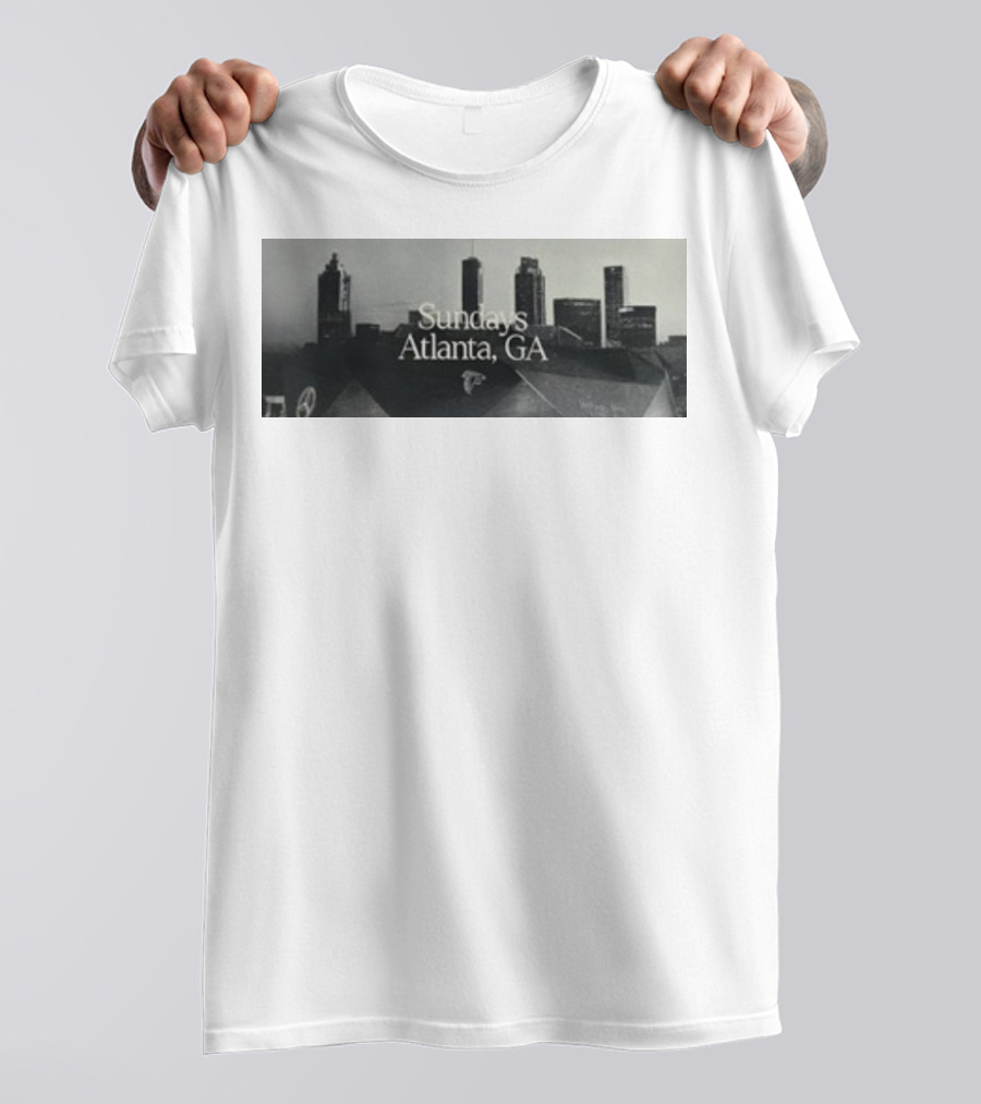 Dorlandoajc Atlanta GA Sundays Skyline Falcons Football T-Shirt