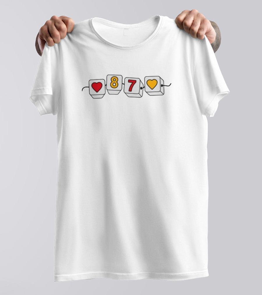 Kfc Radio 87 Heart Icon Friendship Bracelet T-Shirt