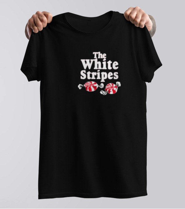 The White Stripes Peppermint Candy T-Shirt
