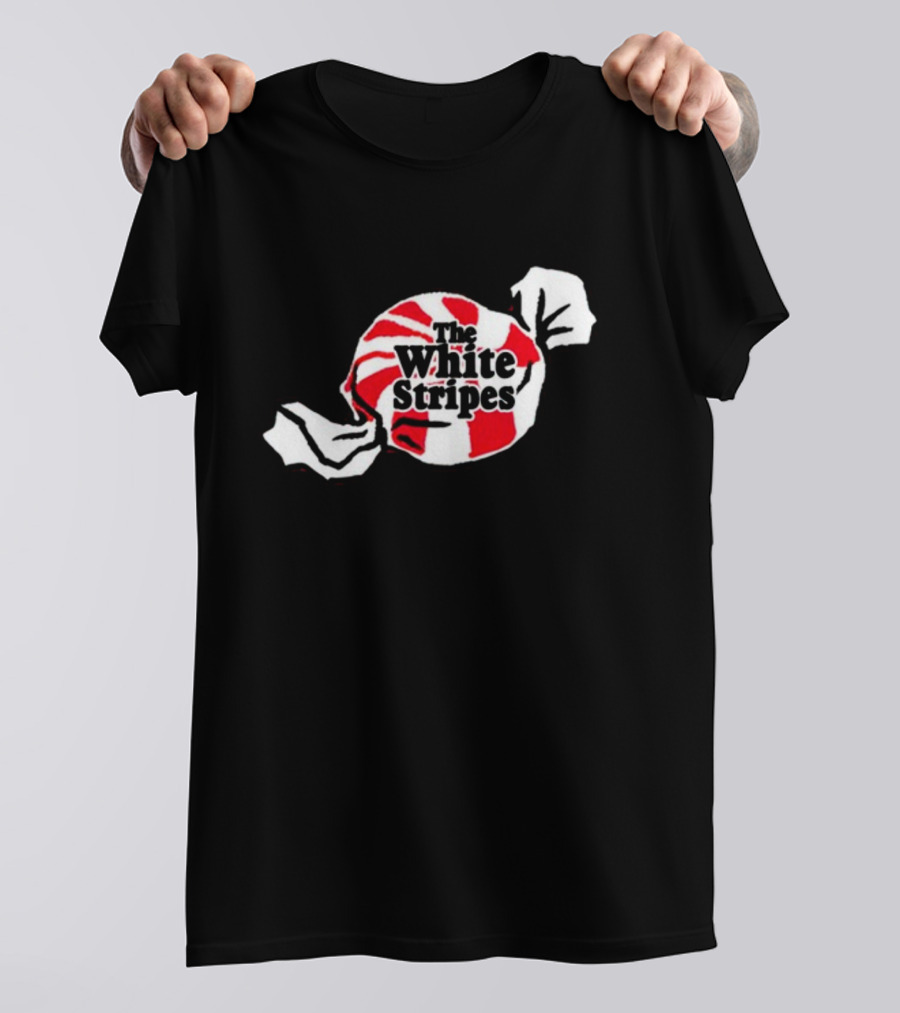 Whitestripesstore The White Stripes Peppermint Candy T-Shirt