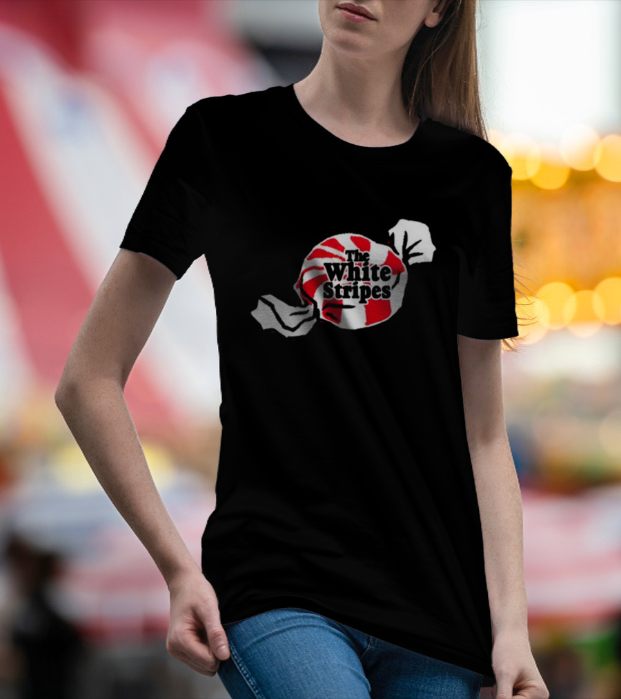 Whitestripesstore The White Stripes Peppermint Candy T-Shirt