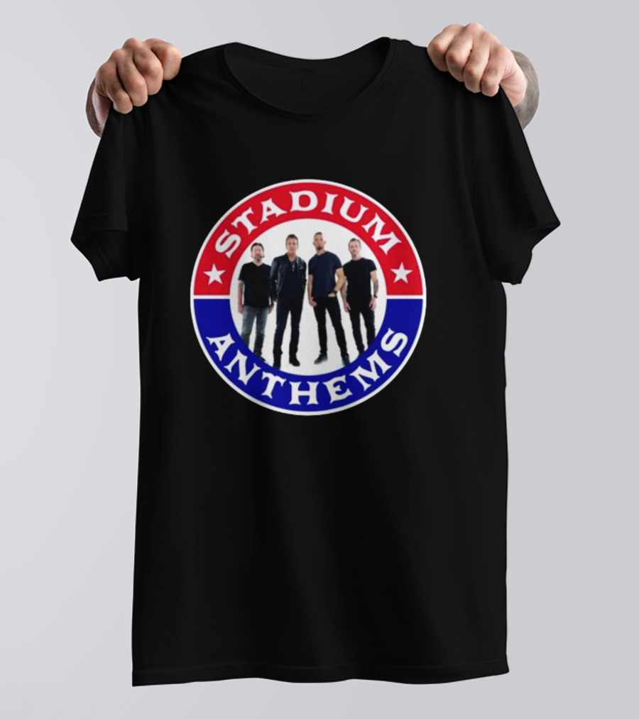 Creed Stadium Anthems Iconic Band Logo Emblem T-Shirt