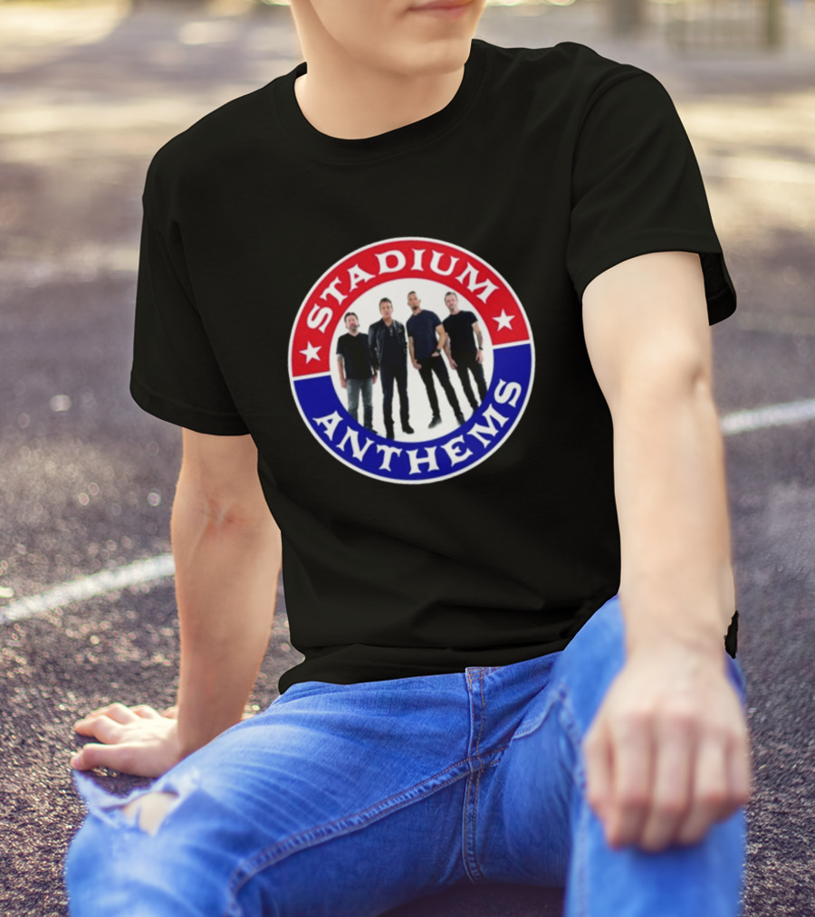 Creed Stadium Anthems Iconic Band Logo Emblem T-Shirt