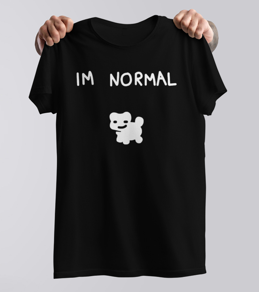 Crumb I'm Normal Cute Cartoon Dog T-Shirt