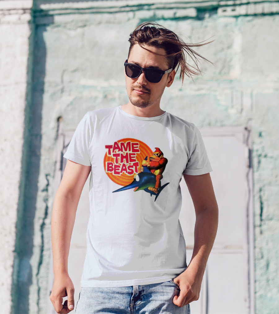 Donkey Kong Country SNES Tame The Beast Promo T-Shirt