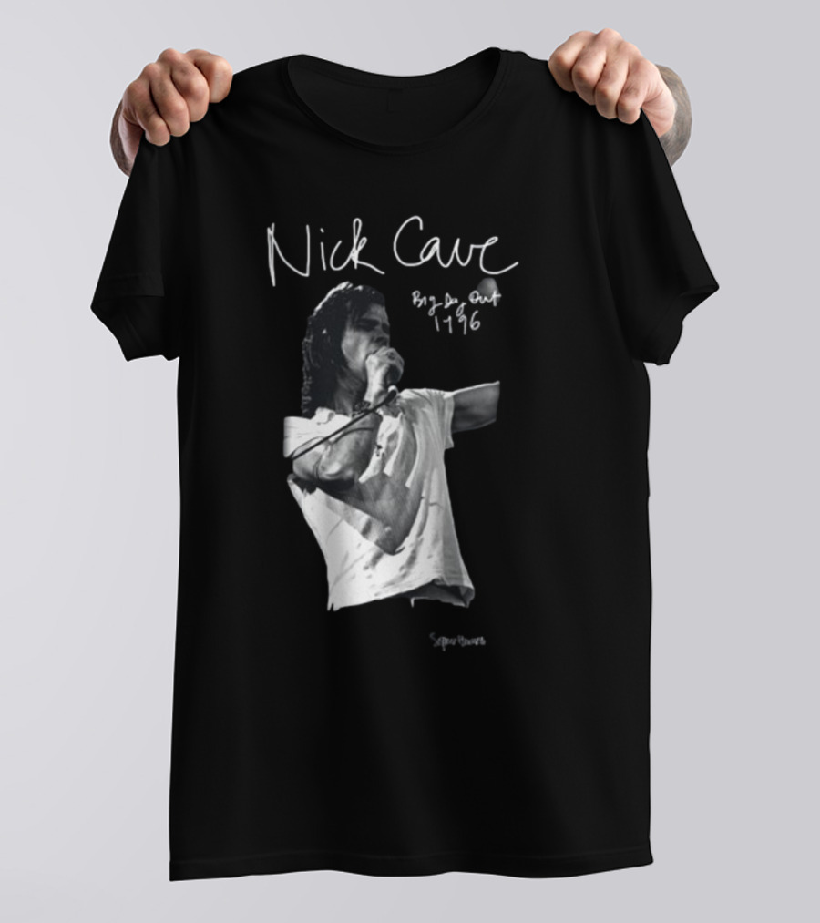 Nick Cave Big Day Out 1996 Live Performance T-Shirt