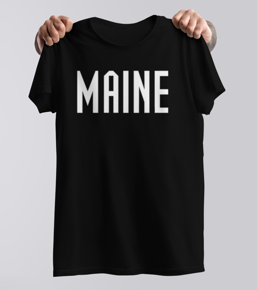 Boston Representing Maine Warmup T-Shirt
