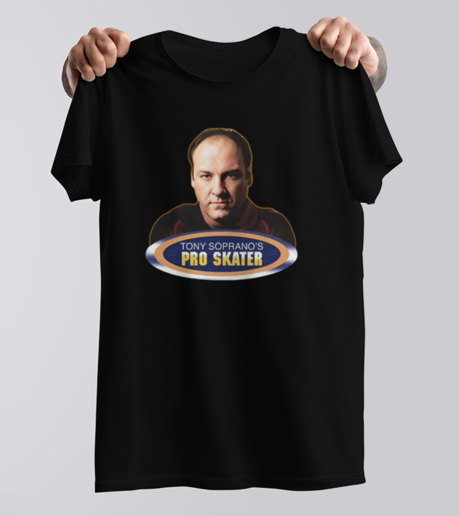 Fake Handshake Tony Soprano's Pro Skater T-Shirt