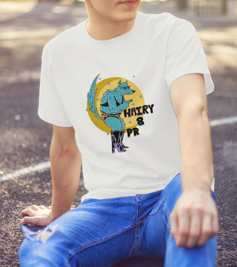 Hairy And Proud Moonlit Werewolf T-Shirt