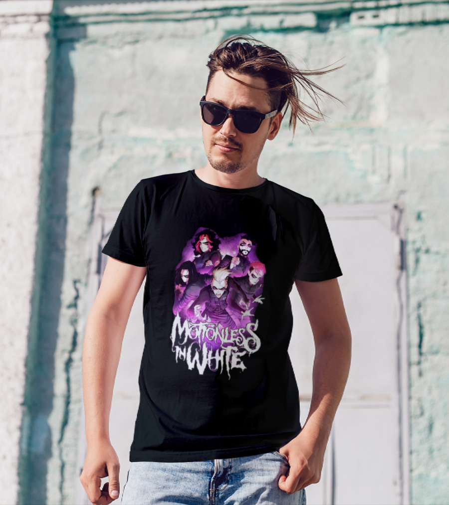 Motionless In White Band Artwork This Is War T-Shirt