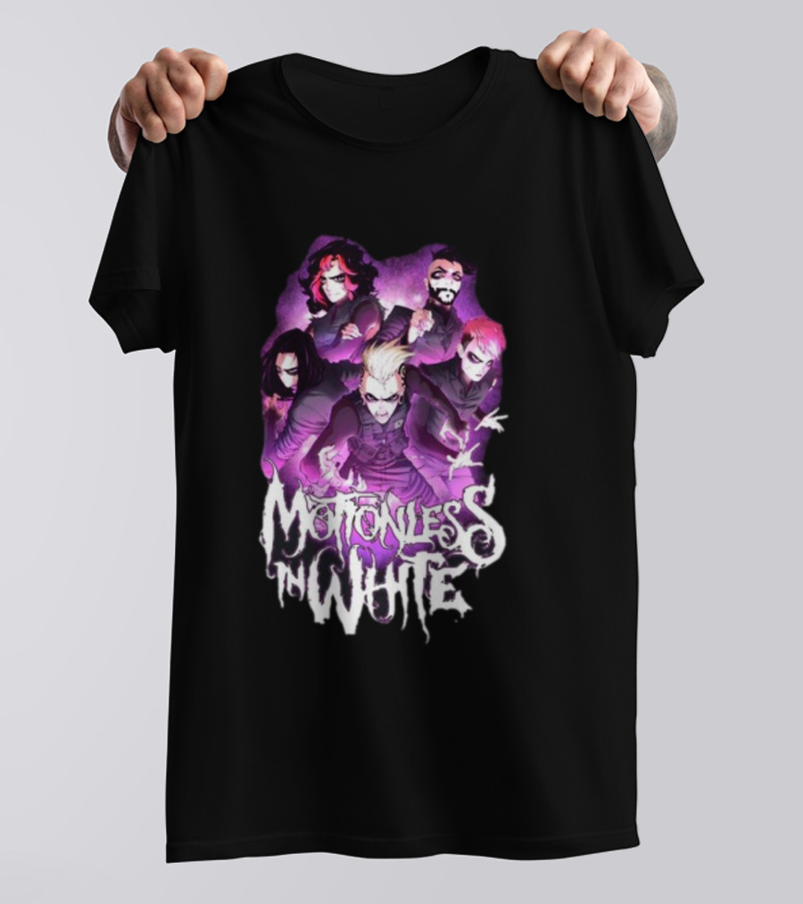 Motionless In White Band Artwork This Is War T-Shirt
