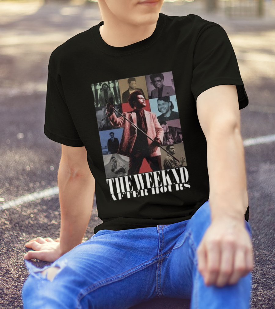 The Weeknd After Hours Era Collage T-Shirt