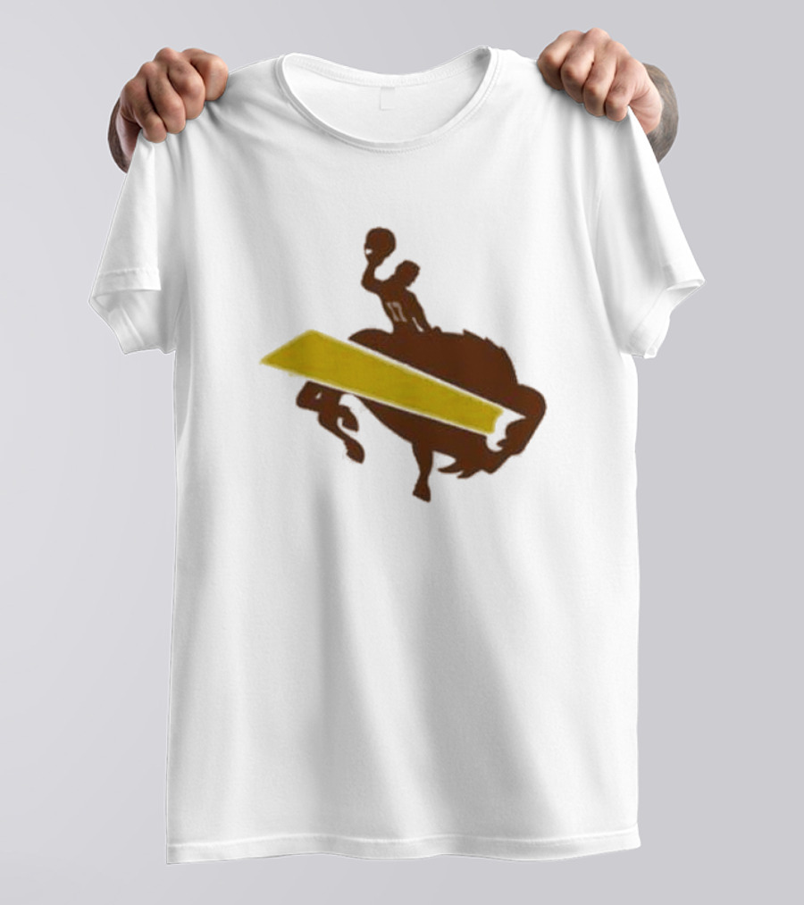 Josh Allen Buffalo Bills Wyoming Cowboys Football T-Shirt