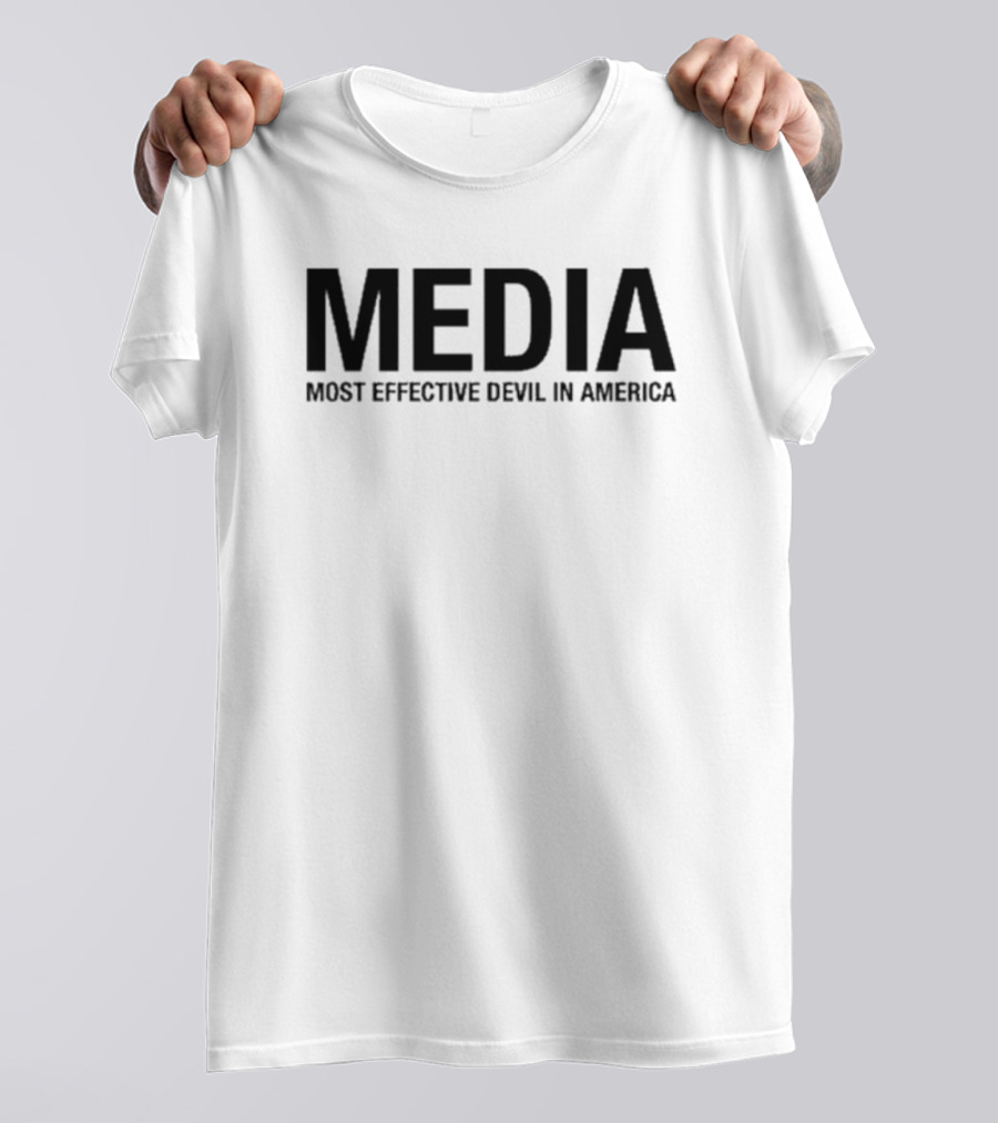 Robert W Malone Md Media Most Effective Devil In America T-Shirt