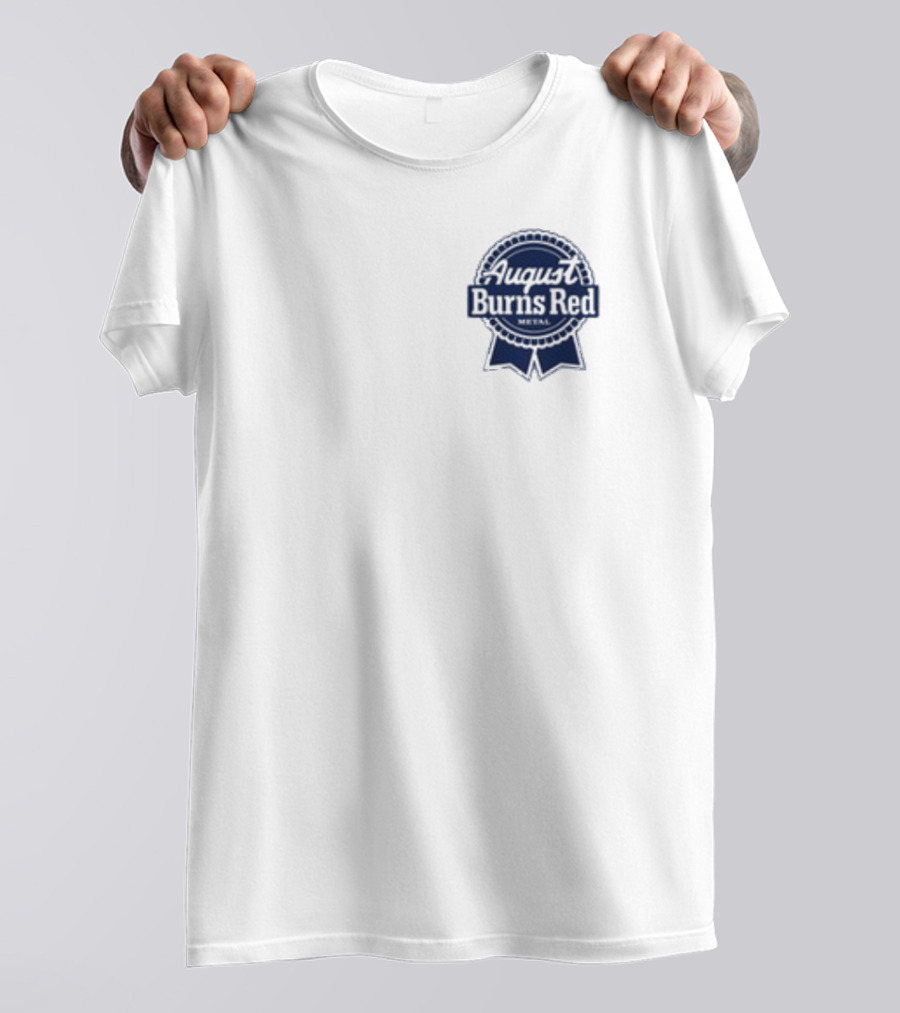 August Burns Red Beer Can Design White T-Shirt