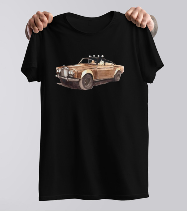 Bad Bunny Classic Rolls Royce Car T-Shirt