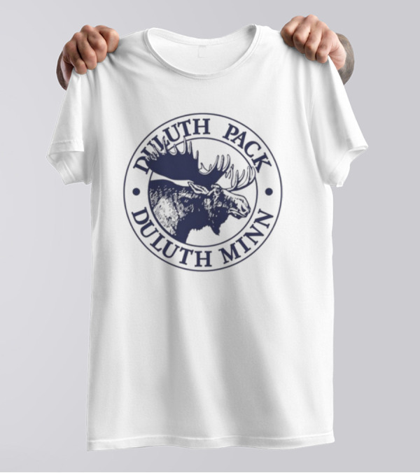 Kirk Cousins Duluth Pack Moose Logo Duluth Minn T-Shirt