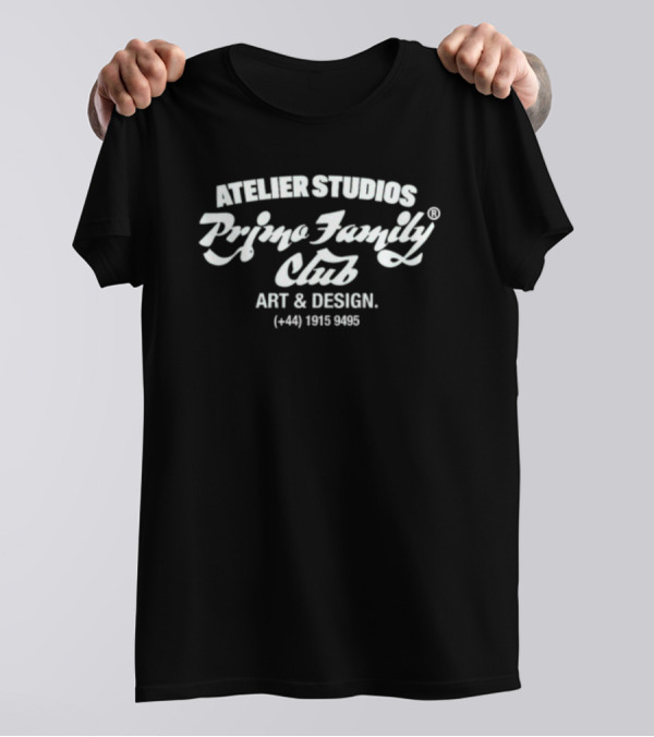 Atelier Studios Primo Family Club Art And Design (+44) 1915 9495 T-Shirt