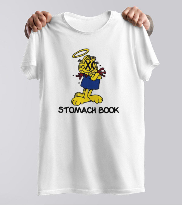 STOMACH BOOK Halo X Eyes Feline T-Shirt