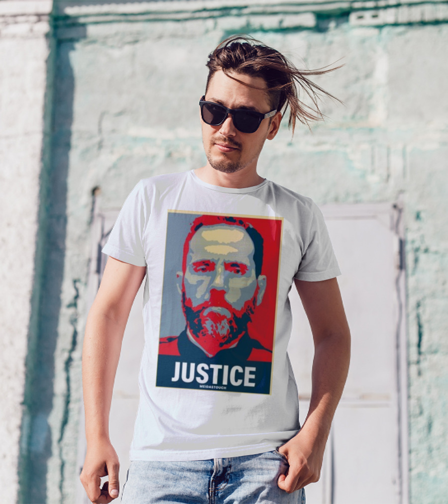 Jack Smith Justice Poster Style Graphic MeidasTouch T-Shirt