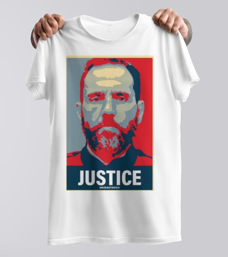 Jack Smith Justice Poster Style Graphic MeidasTouch T-Shirt