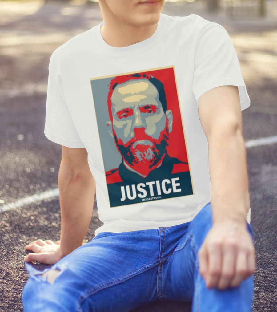 Jack Smith Justice Poster Style Graphic MeidasTouch T-Shirt