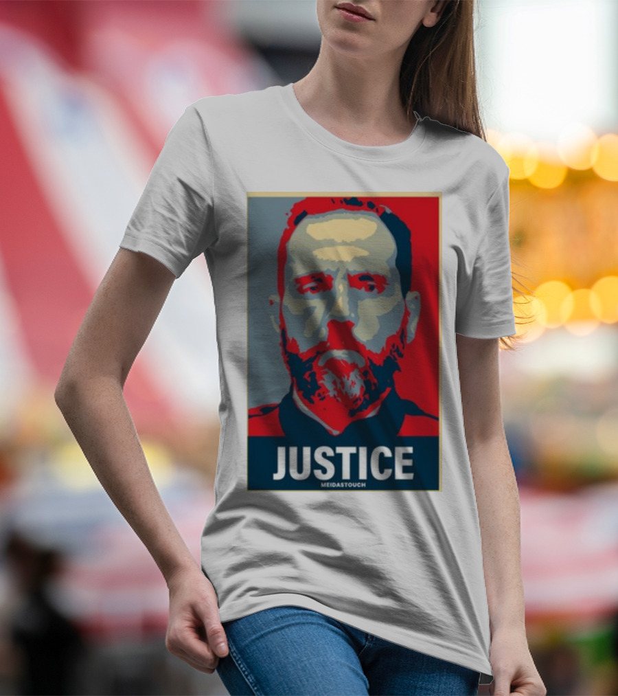 Jack Smith Justice Poster Style Graphic MeidasTouch T-Shirt