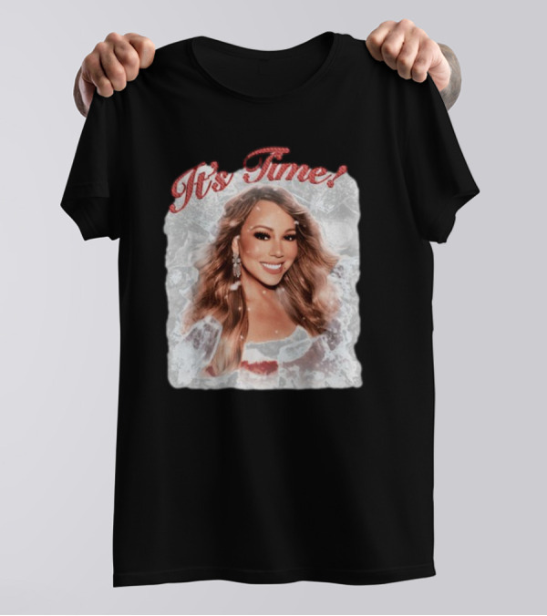 Mariah Carey It's Time Festive Winter T-Shirt