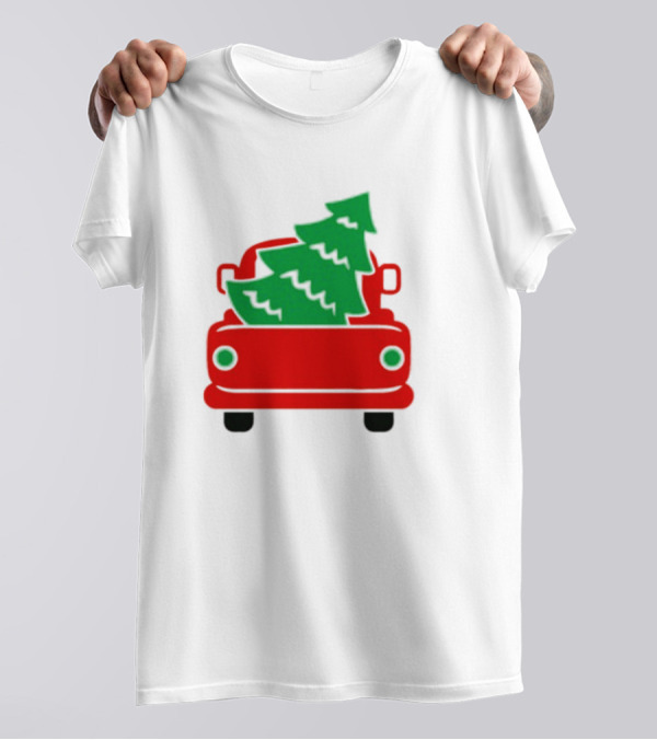 Purchase Wholesale Christmas Free Tree Car T-Shirt