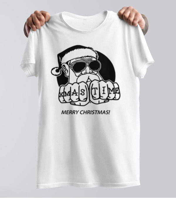 Santa Claus Xmas Time Merry Christmas T-Shirt