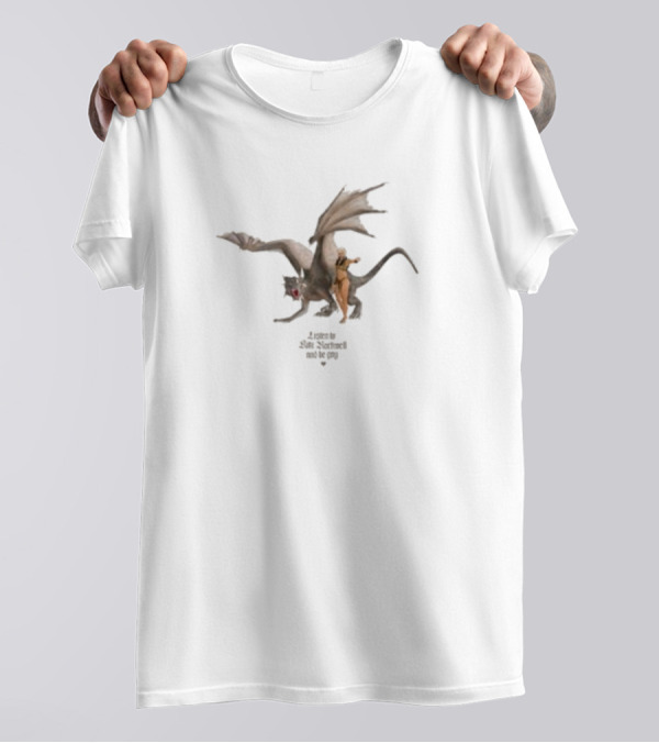 Kikirockwell Listen To Kiki Rockwell And Be Gay Riding Mythical Creature T-Shirt