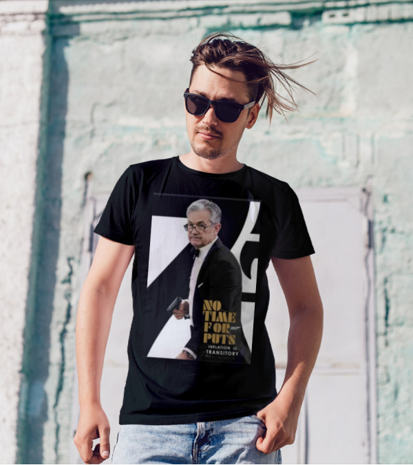 No Time For Puts 007 Inflation Is Transitory James Bond T-Shirt