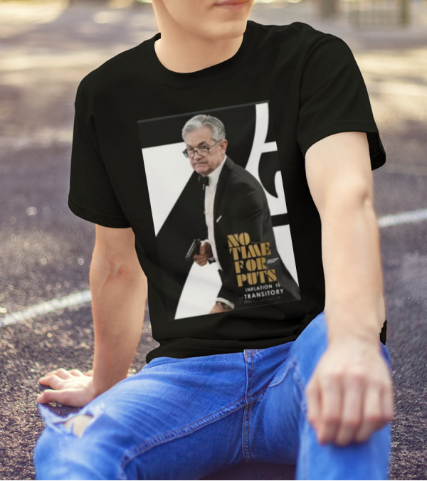 No Time For Puts 007 Inflation Is Transitory James Bond T-Shirt