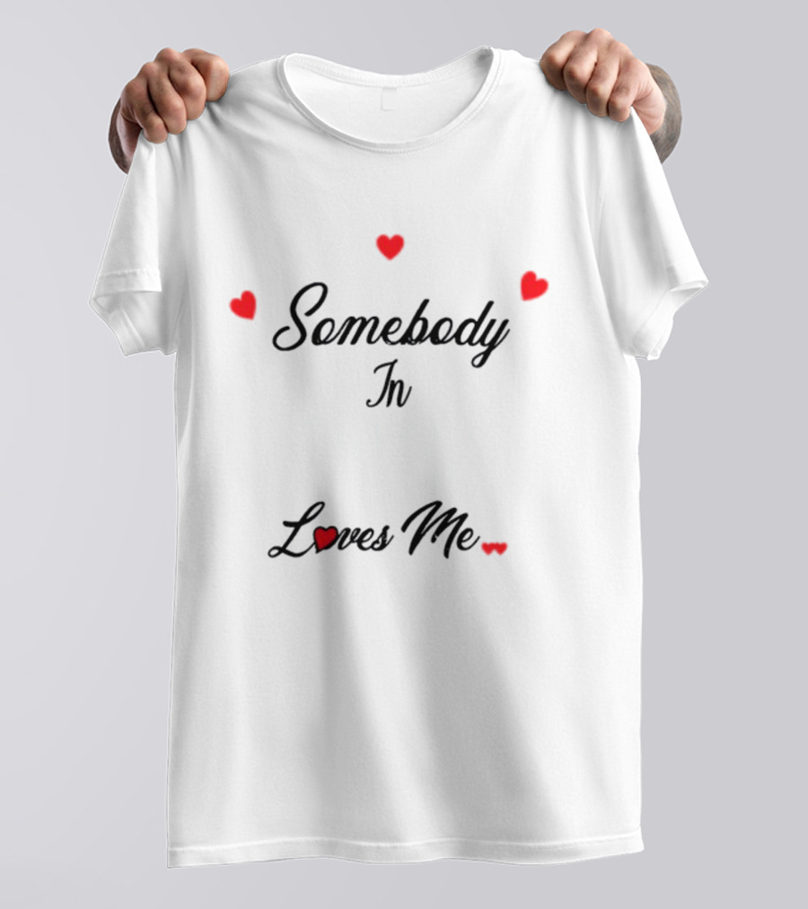 Somebody In Paris Loves Me Hearts T-Shirt