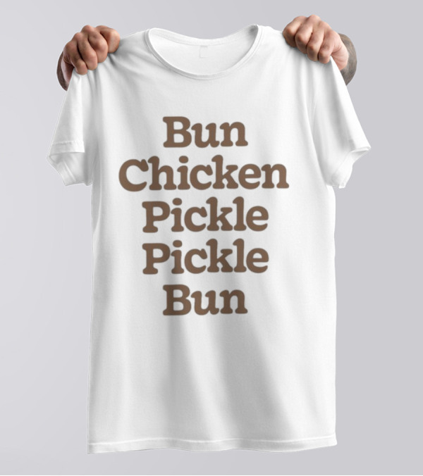 Bun Chicken Pickle Pickle Bun Stack Classic T-Shirt