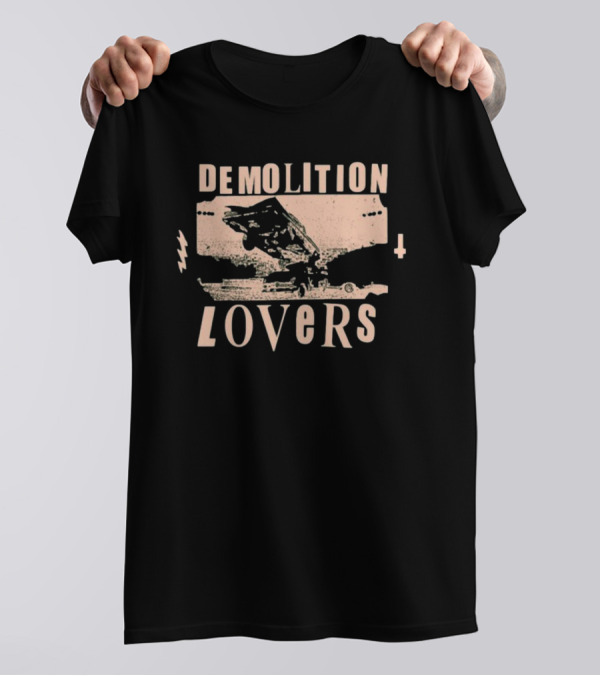 Catchinglizards Demolition Lovers Car Crash Romance T-Shirt