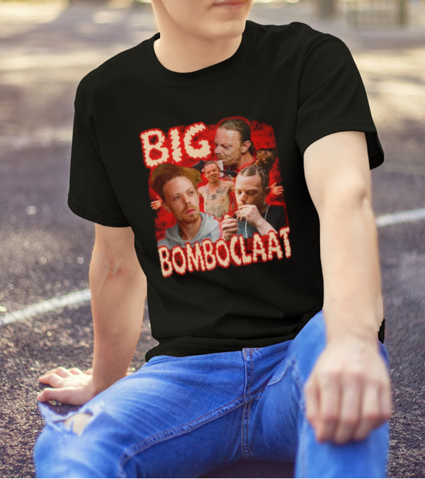 BIG BOMBOCLAAT Red Flair And Intense Expressions T-Shirt