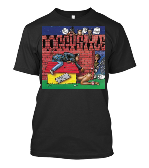 Doggystyle 30 Year Anniversary Album Cover Art Snoop Doggy Dogg Iconic Cartoon T-Shirt