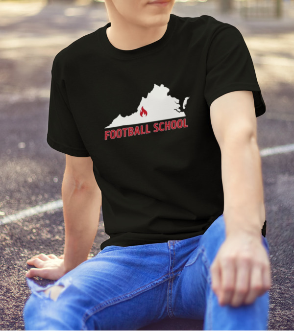 Virginia Fire Football School T-Shirt